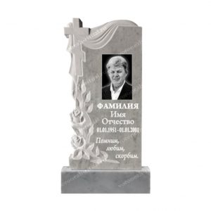памятник рез. мрамор Р24