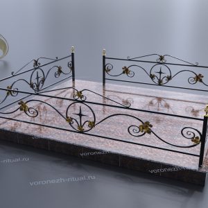 Ограда Кованый лист